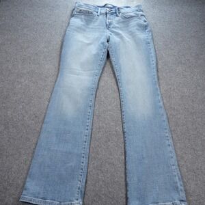 Lee Regular Fit Bootcut Mid Rise Flex Motion Blue Jeans Womens 8 Medium 30x30